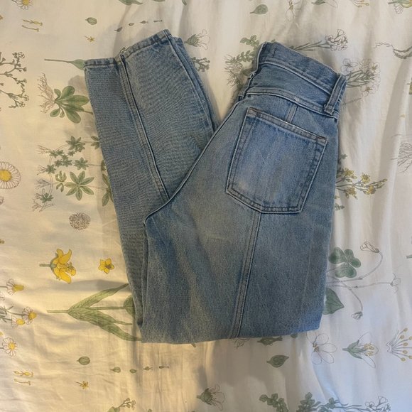 A&F cottage style faded high rise ankle jeans! - Picture 14 of 15